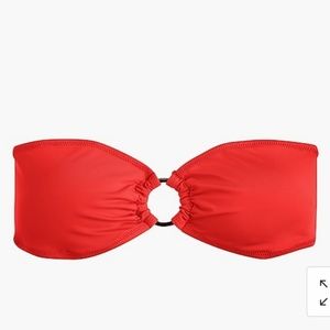 J.Crew Playa Malibu Bandeau Swim